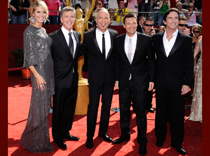 Heidi Klum, Tom Bergeron, Howie Mandel, Ryan Seacrest, Jeff Probst Heidi Klum, Tom Bergeron, Howie Mandel, Ryan Seacrest, Jeff Probst